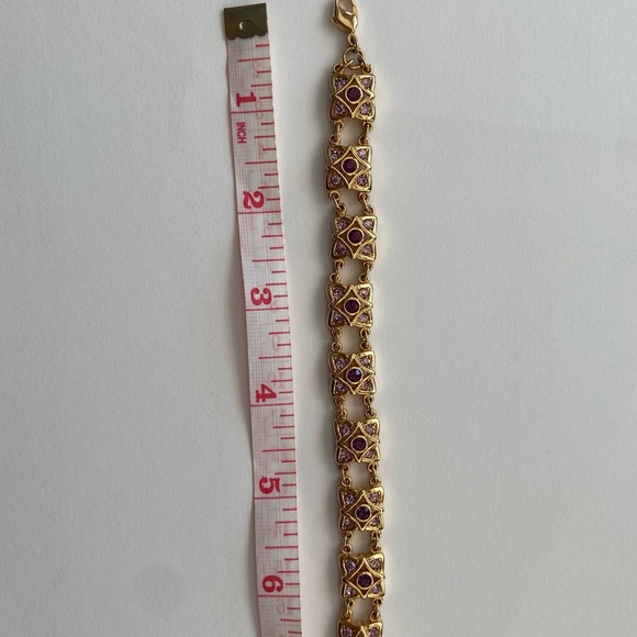 Swarovski Signed  necklace and bracelet set - Picture 7 of 11